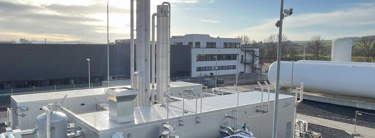 Enerige & Management > Gas - Bio-LNG-Anlage nimmt Betrieb auf