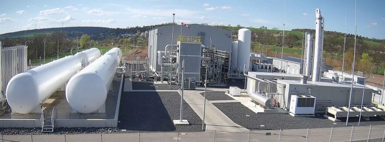 Enerige & Management > Gas - Bio-LNG-Anlage in Burghaun startet Regelbetrieb
