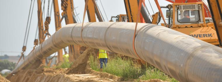 Enerige & Management > Gasnetz - Erdgasleitung SEL auf der Zielgeraden