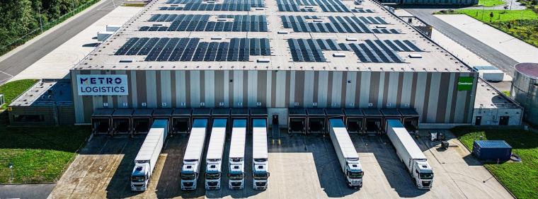 Enerige & Management > Photovoltaik - 18-MW-Solaraufdachanlage für Metro Logistics