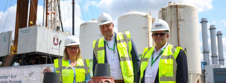 Enerige & Management > Geothermie - EWP startet Tiefenbohrung in Potsdam