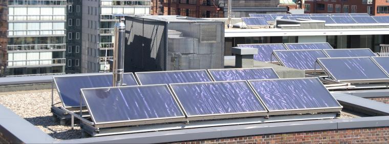 Enerige & Management > Solarthermie - Düsseldorf testet Solarthermie im Fernwärmenetz