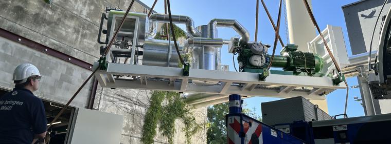 Enerige & Management > KWK - EWE modernisiert Heizhaus mit Wärmepumpen und BHKW