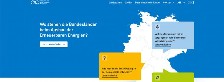 Enerige & Management > Klimaschutz - Neue Website zeigt Energiewende der Bundesländer