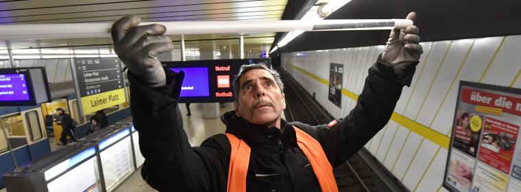 Enerige & Management > Effizienz - Münchner U-Bahnhöfe werden künftig mit LED erhellt