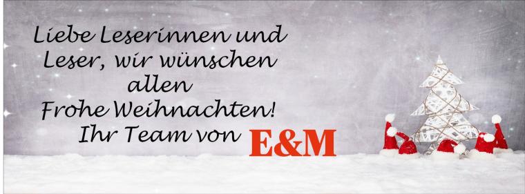 Enerige & Management > In Eigener Sache - Frohe Weihnachten!