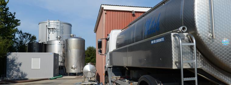 Enerige & Management > Biogas - Biogas aus Molke 