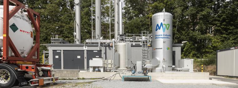 Enerige & Management > Biogas - Erste klimapositive Bioabfallvergärungsanlage 