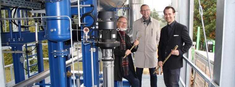 Enerige & Management > Holz - Enercity startet ORC-Holzheizkraftwerk