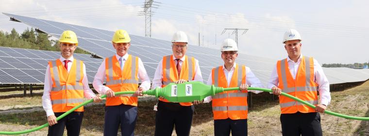 Enerige & Management > Photovoltaik - Solarstrom für BASF Schwarzheide