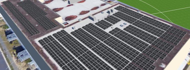 Enerige & Management > Regenerative - Enercity installiert Hannovers größte Dach-Photovoltaik-Anlage
