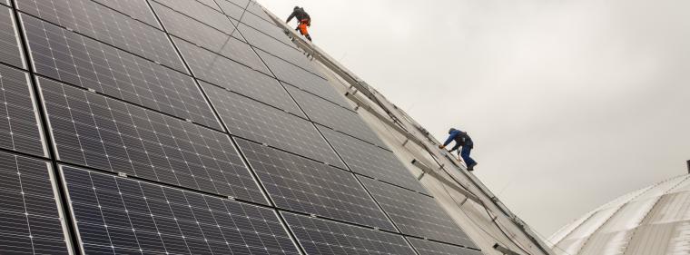 Enerige & Management > Photovoltaik - Solarstrom von der Kohlekuppel