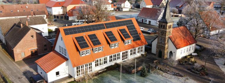 Enerige & Management > Photovoltaik - Sonnenstrom vom eigenen Vereinsdach in Osnabrück