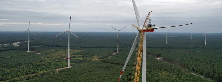 Enerige & Management > Windkraft Onshore - 33,6-MW-Windpark Spreeau in Betrieb