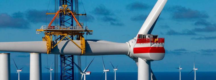 Enerige & Management > Windkraft - Windpark mit zwei Weltpremieren