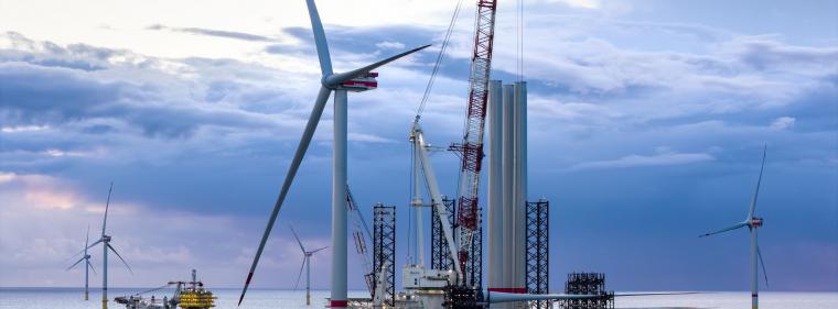Enerige & Management > Windkraft Offshore - Erster Strom aus Nordseecluster A