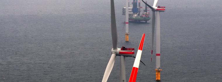 Enerige & Management > Windkraft Offshore - Nächster deutscher Offshore-Windpark steht komplett