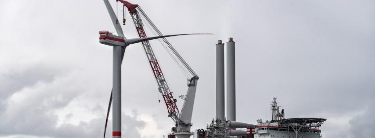 Enerige & Management > Windkraft Offshore - Erste Anlage von Borkum II installiert 