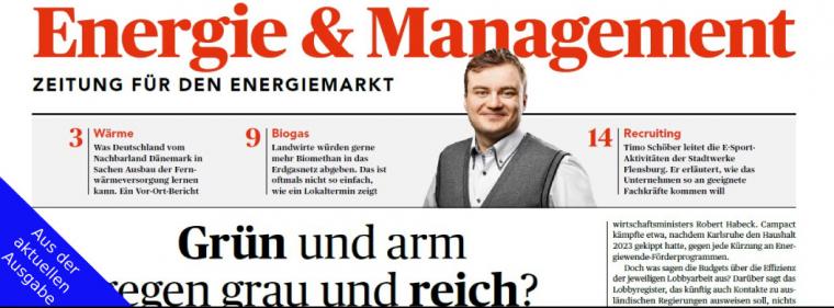 Enerige & Management > Aus Der Aktuellen Ausgabe - Sagen Sie mal: Marc Mundschau
