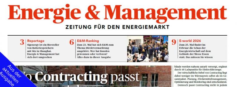 Enerige & Management > Aus Der Aktuellen Ausgabe - An der Ziellinie