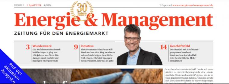 Enerige & Management > Aus Der Aktuellen Zeitung - Matching für mehr Wärme