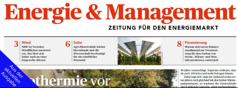 Enerige & Management > Aus Der Aktuellen Ausgabe - Großes Gezerre um Windflächen im Gerichtssaal