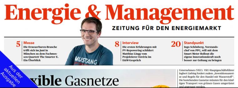 Enerige & Management > Aus Der Aktuellen Zeitung - Sagen Sie mal: Jorgo Chatzimarkakis 