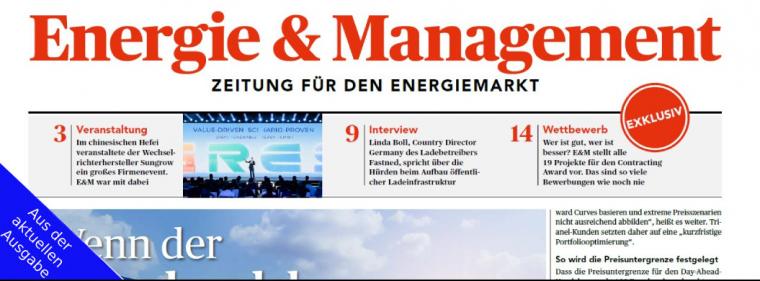 Enerige & Management > Aus Der Aktuellen Ausgabe - Wenn der Stromhandel Kopf steht