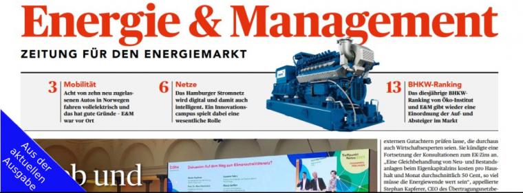 Enerige & Management > Aus Der Zeitung - Intelligent Richtung Zukunft steuern