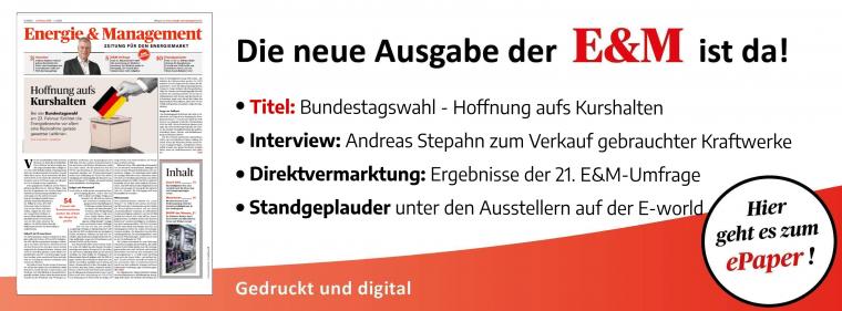 Enerige & Management > Aus Der Aktuellen Ausgabe - Risikoaufschlag nach Urteil zur Kundenanlage