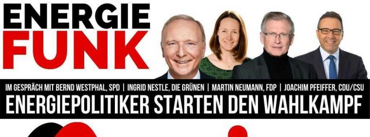 Enerige & Management > E&M-Podcast - Energiepolitiker starten in den Wahlkampf