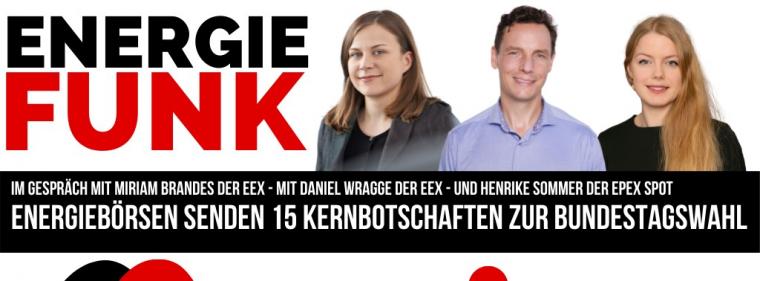 Enerige & Management > E&M-Podcast - 15 Kernbotschaften der Energiebörsen zur Bundestagswahl