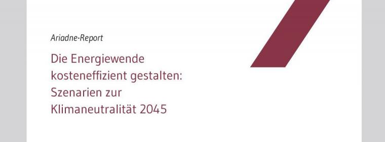 Enerige & Management > Klimaschutz - Ariadne-Report zeigt Pfade zur Klimaneutralität 2045 in Deutschland