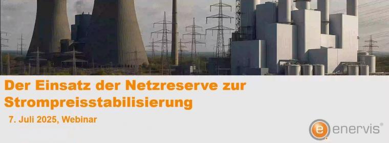 Enerige & Management > Politik - Experten kritisieren Markteingriff durch bisherige Netzreserve