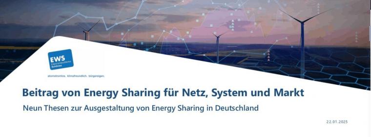 Enerige & Management > Studien - Energy Sharing kann Netz und Stromkosten entlasten