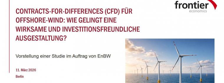 Enerige & Management > Windkraft Offshore - Studie schlägt neues Fördermodell vor