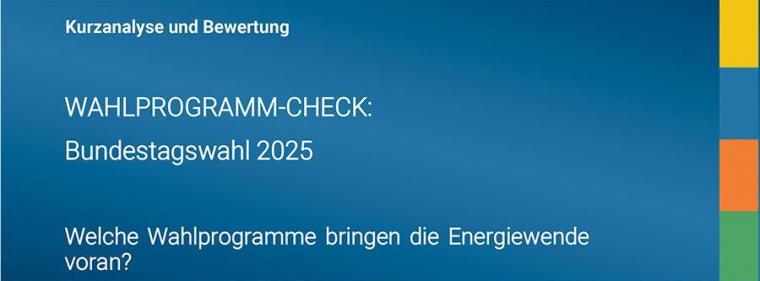 Enerige & Management > Politik - Zukunft der Energiewende entscheidet sich bei der Bundestagswahl