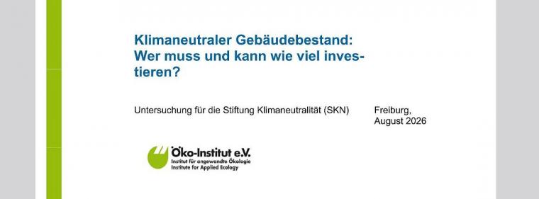 Enerige & Management > Wärme - Stiftung fordert mehr Hilfen für Wärmewende