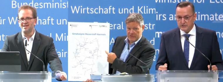 Enerige & Management > Wasserstoff - Start frei fürs H2-Kernnetz