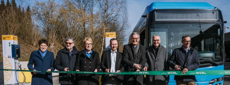 Enerige & Management > Mobilität - Neue Wasserstofftankstelle für den Wuppertaler ÖPNV