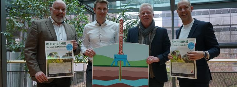 Enerige & Management > Geothermie - Ein stilles Jahr lang Zeit für die Schatzsuche in Münsters Tiefe