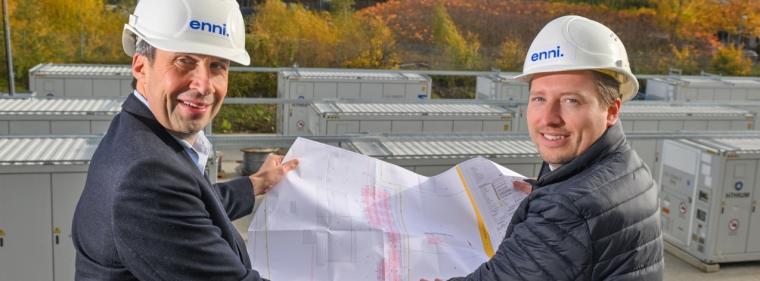 Enerige & Management > Stromspeicher - Enni hat bereits zweite Großbatterie in Auftrag gegeben