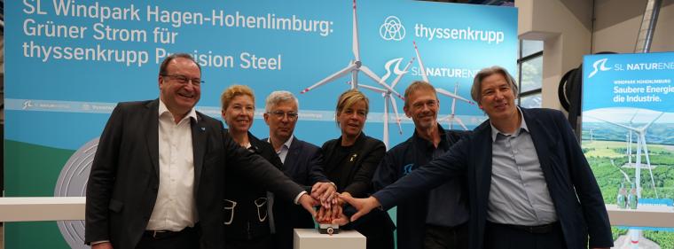 Enerige & Management > Technik - Erstes deutsches Stahlwerk mit kurzer Leitung zum Windpark