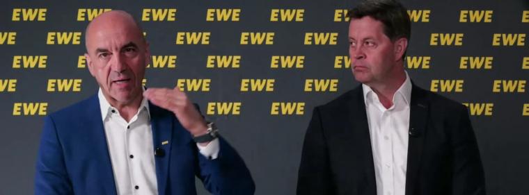 Enerige & Management > Bilanz - EWE will Rekordinvest durch 1 Milliarde frisches Kapital absichern