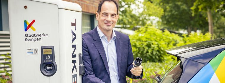 Enerige & Management > Beteiligung - Kempen will neue Ladesäulen auch mit Bürgergeld finanzieren
