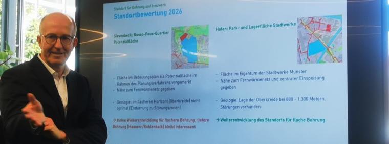 Enerige & Management > Geothermie - Stadtwerke glauben an Thermalwasser in Münsters Tiefe