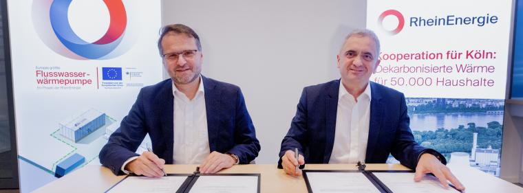 Enerige & Management > Unternehmen - Rheinenergie unterzeichnet Liefervertrag für Leuchtturmprojekt