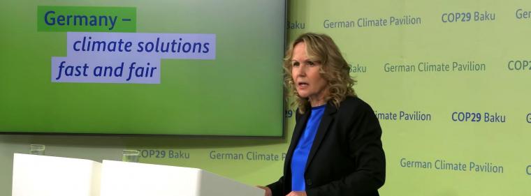 Enerige & Management > Klimaschutz - Deutschland drängt Cop 29 zu Klimaschutz und rutscht selbst ab