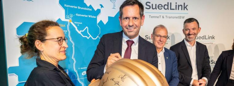 Enerige & Management > Stromnetz - Beginn der Südlink-Bauarbeiten in Einbeck