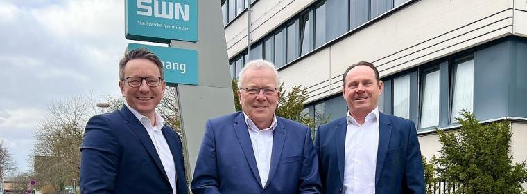 Enerige & Management > Personalie - Trio für die Stadtwerke-Holding in Neumünster